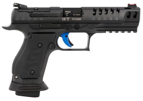 Walther Arms 2846951 PPQ Q5 Match 9mm 5 17+1 Black Black Ported Steel Slide Black Wraparound Ergonomic Grip