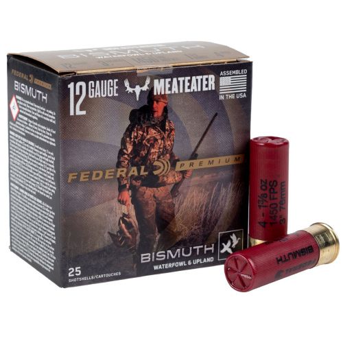 Federal Premium Bismuth Non-Toxic Shot 12 Gauge Ammo #3 25 Round Box