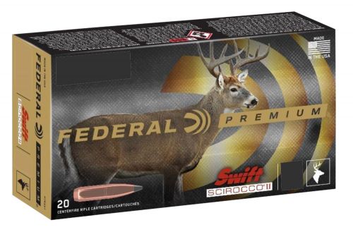 Federal Premium 30-06 Springfield 165 gr Swift Scirocco II 20 Bx/ 10 Cs