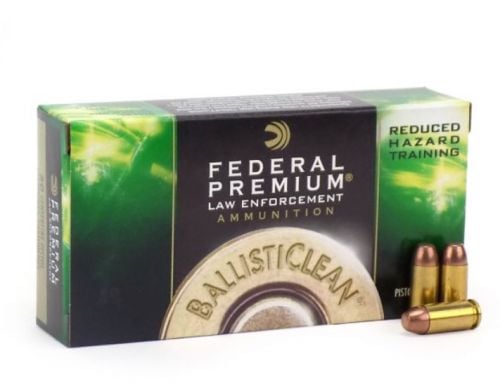 Federal BallistiClean RHT Lead Free Frangible 40 S&W Ammo 50 Round Box