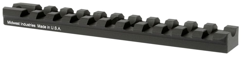 Midwest Industries 1894 Marlin Top Rail 5 6061-T6 Aluminum Black Hardcoat Anodized
