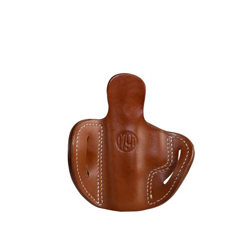 1791 Gunleather BH2.1 Classic Brown Leather OWB For Glock 17/S&W Shield/Sprgfld XD9 Right Hand