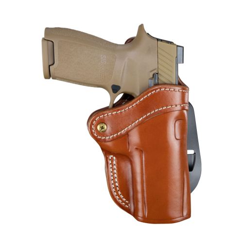 1791 Gunleather PDH 2.4 Classic Brown Leather OWB Springfield XD-M/Sig P320 Right Hand