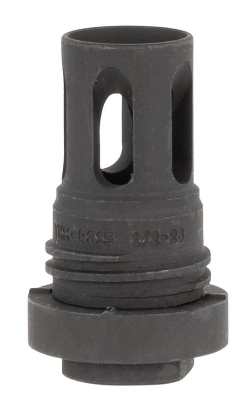 Yankee Hill Mini QD Flash Hider 5.56 NATO Black Phosphate 1/2-28 tpi