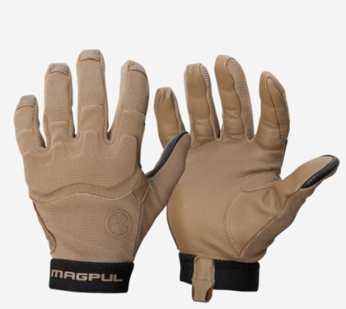 Magpul Patrol Glove 2.0 Coyote Nylon w/Leather Palms Large