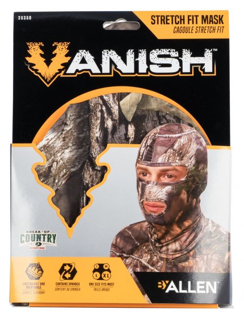 Allen Vanish Stretch Fit Mask Spandex w/Two Holes