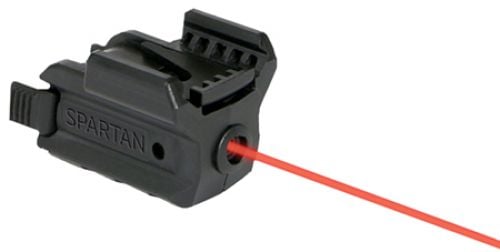LaserMax SPS-R Spartan Red Laser 650nm Minimum 1 Picatinny/Weaver Rail Black