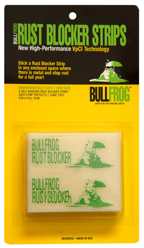 BullFrog 91016 Rust Blocker Emitter Strip 6 Per Pack