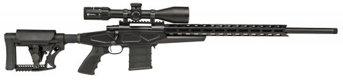 Howa-Legacy Australian Precision Chassis 308 Win 24 10+1 Black 6 Position Luth-AR MBA-4 w/Aluminum Chassis Stock