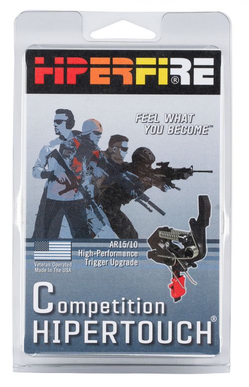 HIPERFIRE Hipertouch Competition AR-Platform Black Single-Stage Flat 2.50-3.50 lbs