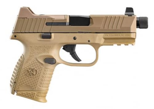 FN 509 Compact Tactical Flat Dark Earth 24+1 9mm Pistol