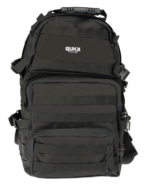 RUKX GEAR Tactical 3 Day 600D Polyester 16 x 10 x 10 Black