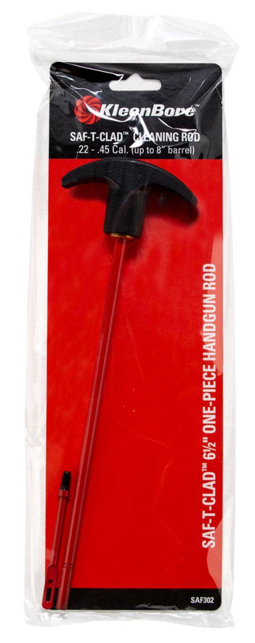 Kleen-Bore Saf-T-Clad Cleaning Rod .22-.45 Cal Handgun Steel 6.50