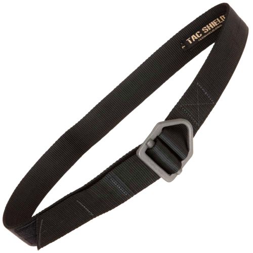 TACSHIELD (MILITARY PROD) Tactical Riggers Belt 38-42 Double Wall Webbing Black Large 1.75 Wide