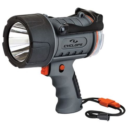 Cyclops Waterproof LED 700 Lumens Cree LED Black/Gray Rechargeable Lithium