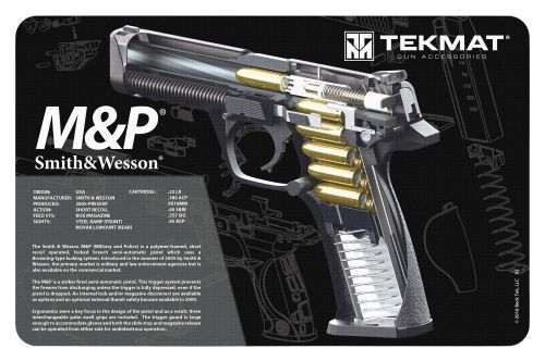 TekMat Original Cleaning Mat S&W M&P 3D Cutaway 11 x 17