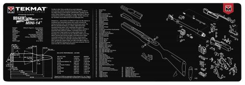 TekMat Original Cleaning Mat Ruger Mini 14 Parts Diagram 12 x 36