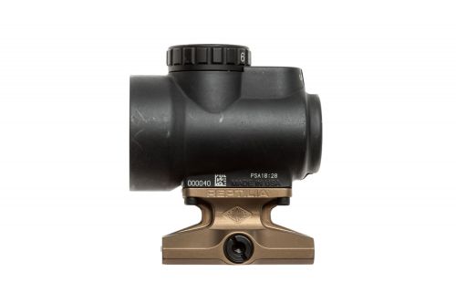 REPTILLA,LLC Dot Mount Lower 1/3 Co-Witness for Trijicon MRO Flat Dark Earth Anodized