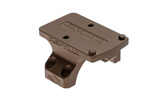 REPTILLA,LLC ROF-90 Mount compatible with Geissele 30mm Super Precision & Tijicon RMR Flat Dark Earth Anodized