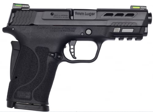 Smith & Wesson Performance Center M&P 9 Shield EZ M2.0 Black Ported No Thumb Safety 9mm Pistol