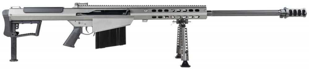 Barrett M107A1 50 BMG 29 Fluted 10+1 Tungsten Gray Cerakote