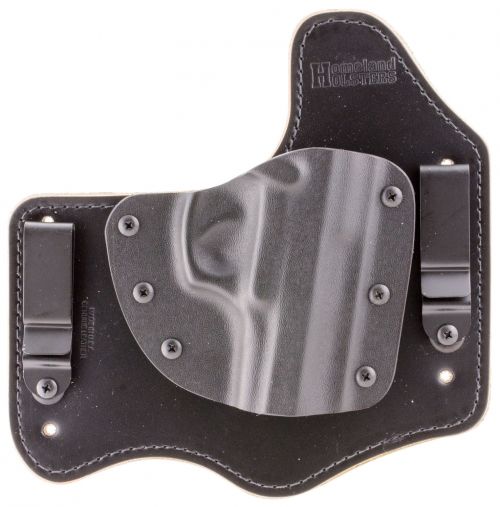 Homeland HLHSIGP228 Homeland Hybrid Sig 228 3.9 Barrel Leather Black