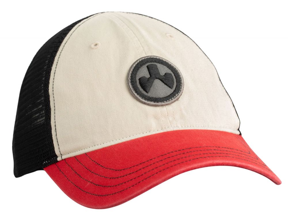 Magpul Trucker Stone Front w/Red Bill & Black Back