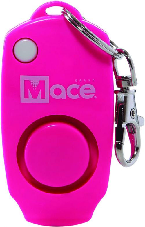 MACE Personal Keychain Alarm Neon Pink