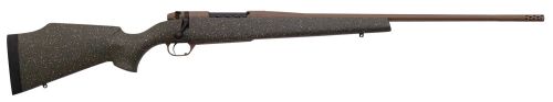 Weatherby Mark V Weathermark LT 6.5x300 Wthby Mag 3+1 26 Green w/FDE Speckle Monte Carlo Stock Flat Dark Earth Ce