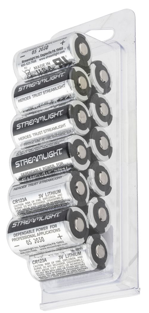 Streamlight CR123A 3 Volts Lithium 12pk