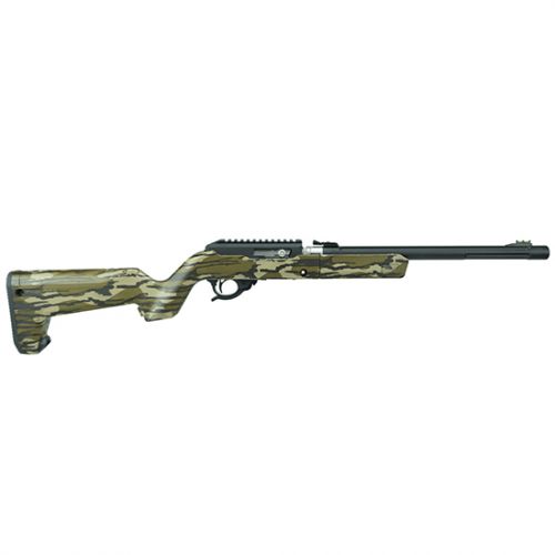 Tactical Solutions X-Ring Takedown VR Backpacker Matte Black/Mossy Oak Bottomland Stock 22 Long Rifle Semi Auto Rifle