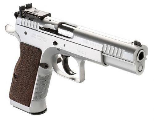 Italian Firearms Group (IFG) Limited Pro 9mm 4.80 16+1 Hard Chrome Brown Polymer Grip