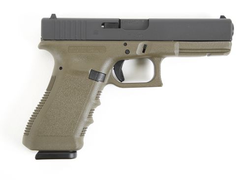 Glock 17 9mm Fixed Sights OD Green 10 Round