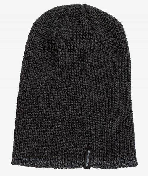 Magpul Merino Watch Cap Charcoal Gray Front with Black Mesh Back, Wool/Acrylic Material, One Size Fits Most