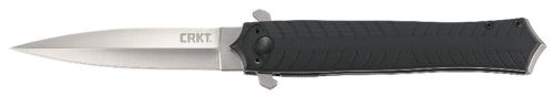 Columbia River Xolotl 3.64 Plain Satin 1.4116 G10 Black Handle Folding