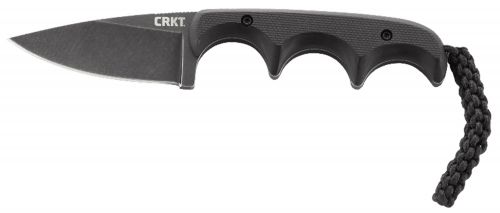 Columbia River Minimalist 2.16 Drop Point Plain Black Stonewash 5Cr15MoV SS G10 Black Handle Fixed