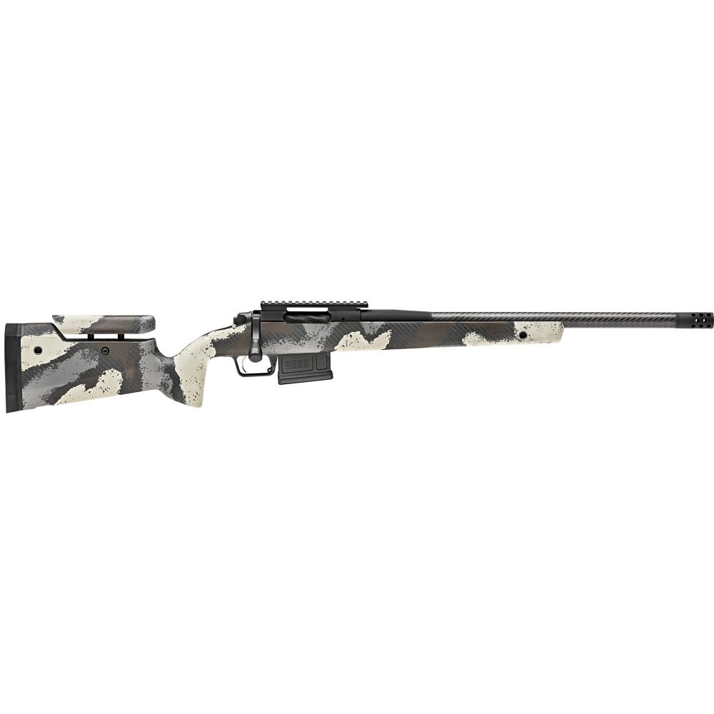 Springfield Armory 2020 WayPoint 6.5 Creedmoor Ridgeline Camo, Carbon Fiber Wrapped Barrel