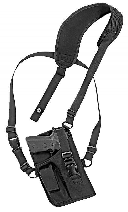 Grovtec US Inc Trail Pack Holster Black Shoulder 4.5-5 Lg Auto Right Hand