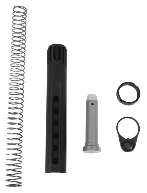 LBE Unlimited Mil-Spec Buffer Tube Kit 6 Position AR-15 Black