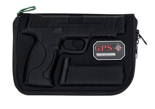 G*Outdoors Molded Pistol Case Black 1 Handgun for S&W M&P Full,Compact
