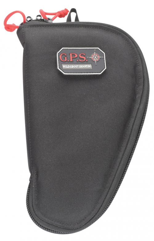 G*Outdoors Contoured Pistol Case Black 1 Handgun for Compact & Sub-Compact w/3 or Less