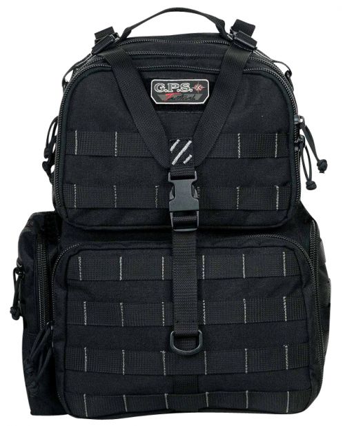 G*Outdoors Tactical Range Backpack Tan 1000D Nylon 4 Handguns