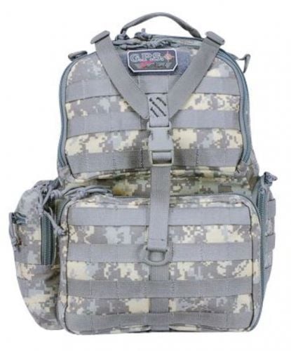 G*Outdoors Tactical Range Backpack Fall Digital 1000D Nylon 3 Handguns