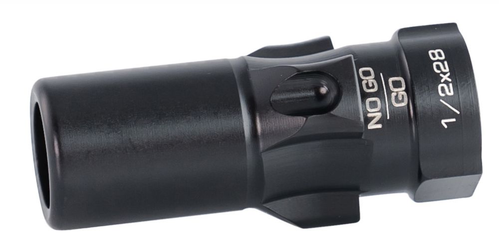 Rugged Suppressor 3 Lug Adapter Obsidian Accessoies 1/2-28 tpi Black