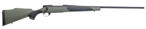 Weatherby Vanguard 300 Wthby Mag 3+1 Cap 26 Matte Blued Rec/Barrel Green Fixed Monte Carlo Griptonite Stock with Bla