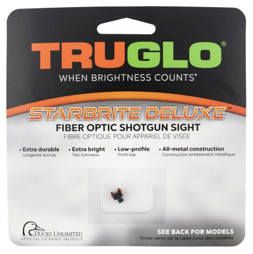TruGlo StarBrite Deluxe 5-40 Thread Fiber Optic Shotgun Sight