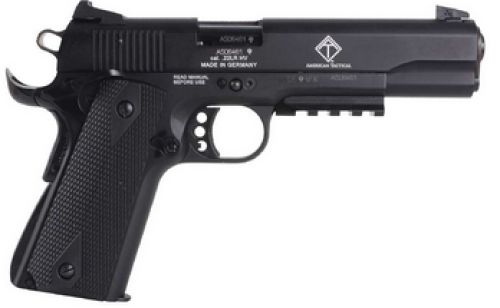 GSG GSG 1911 ADOPS 22 LR 5 10+1 Black Black Polymer Grip