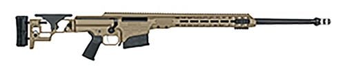 Barrett MRAD Tactical 338 Lapua Mag 26 10+1 Black Flat Dark Earth Folding w/Adjustable LOP Stock Black Polymer Grip Ambid