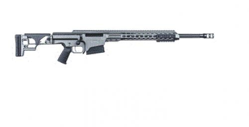 Barrett MRAD Tactical 300 Win Mag 26 10+1 Black Gray Folding w/Adjustable LOP Stock Black Polymer Grip Ambidextrous Hand