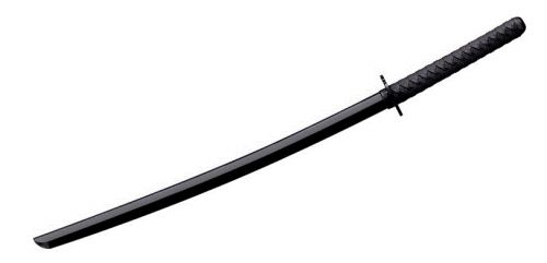 Cold Steel Bokken 30 Fixed Plain Black Polypropylene